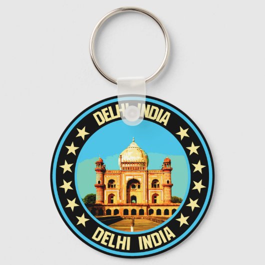 Delhi Schlüsselanhänger (Vorderseite)