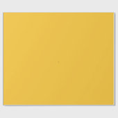 Deli Mustard Yellow Pop Of Color  Geschenkpapier (Flach)