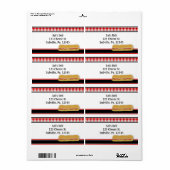 Deli Product Label Business Label (Vorne)