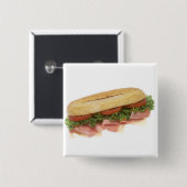 Deli Sandwich Button (Vorne & Hinten)