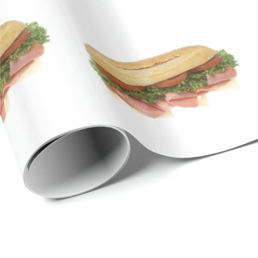 Deli Sandwich Geschenkpapier (Rolleneckpunkt)