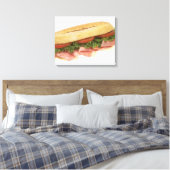 Deli Sandwich Leinwanddruck (Insitu (Schlafzimmer))