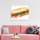 Deli Sandwich Leinwanddruck (Insitu (Wohnzimmer))