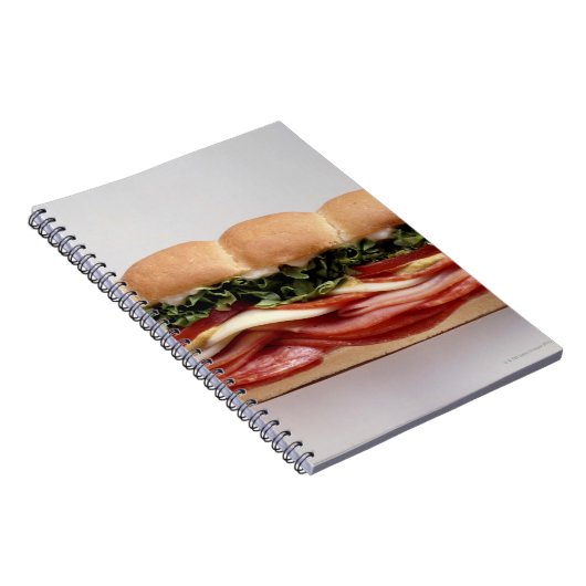 Deli Sandwich Notizblock (Rechte Seite)