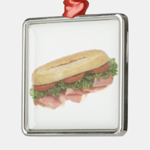 Deli Sandwich Ornament Aus Metall