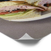 Deli Sandwich Poster (Ecke)