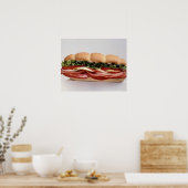 Deli sandwich poster (Küche)