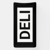 DELI SIGN BANNER (Vertikal)