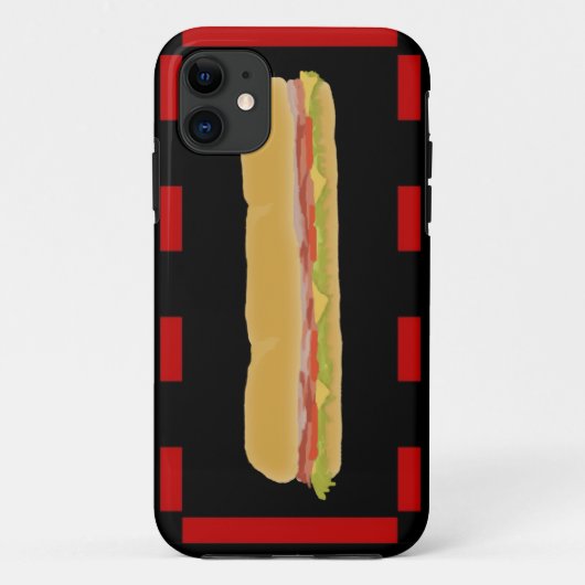 Deli Sub Case-Mate iPhone Hülle (Rückseite)