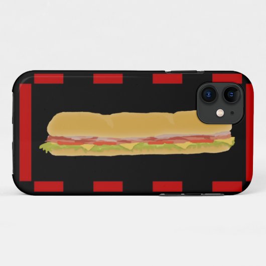 Deli Sub Case-Mate iPhone Hülle (Rückseite (Horizontal))
