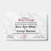 Delia Anne Wood Ausweis (Vorderseite)