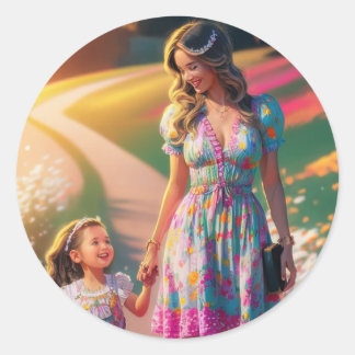 Delicado recuerdo runder aufkleber