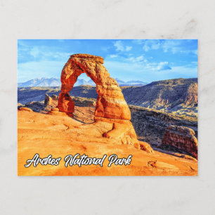 Delicate Arch, Arches National Park, USA Feiertagspostkarte