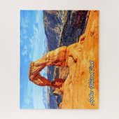 Delicate Arch, Arches National Park, USA Puzzle (Vertikal)