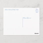 Delicate Arch - Arches National Park, Utah - USA Postkarte (Rückseite)