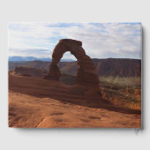 Delicate Arch I im Arches-Nationalpark Gästebuch (Rückseite)