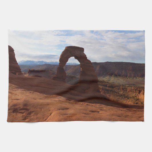 Delicate Arch I im Arches-Nationalpark Geschirrtuch (Horizontal)