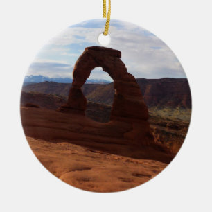 Delicate Arch I im Arches-Nationalpark Keramikornament