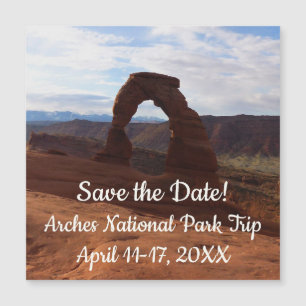 Delicate Arch I im Arches-Nationalpark Magnetkarte