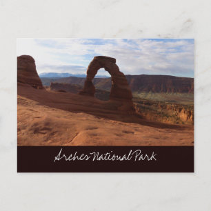 Delicate Arch I im Arches-Nationalpark Postkarte