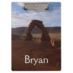 Delicate Arch II im Arches-Nationalpark Klemmbrett