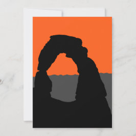 Delicate Arch in Arches National Park - Utah, USA Einladung