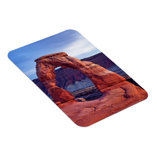 Delicate Arch in Arches National Park - Utah, USA Magnet (Rechte Seite)