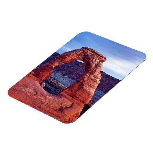 Delicate Arch in Arches National Park - Utah, USA Magnet (Linke Seite)