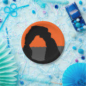 Delicate Arch in Arches National Park - Utah, USA Pappteller (Party)