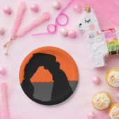 Delicate Arch in Arches National Park - Utah, USA Pappteller (Party)