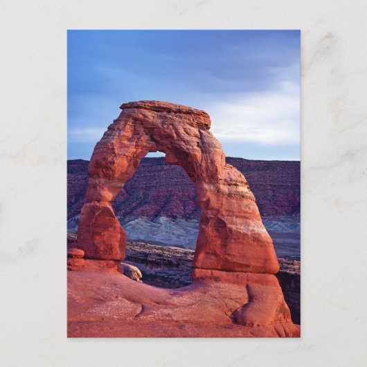 Delicate Arch in Arches National Park - Utah, USA Postkarte (Vorderseite)