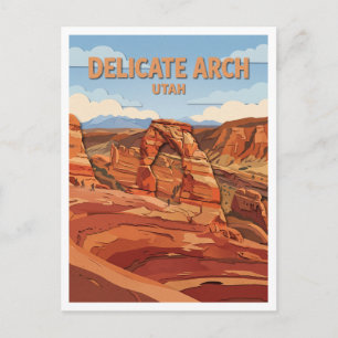Delicate Arch Moab Utah Postkarte