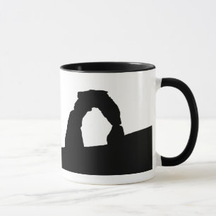 Delicate Arch Silhouette Tasse