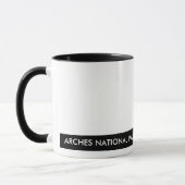 Delicate Arch Silhouette Tasse (Links)