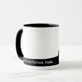 Delicate Arch Silhouette Tasse (Vorderseite Links)
