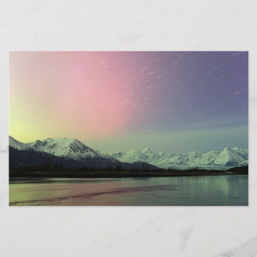 Delicate Aurora Briefpapier (Vorderseite)
