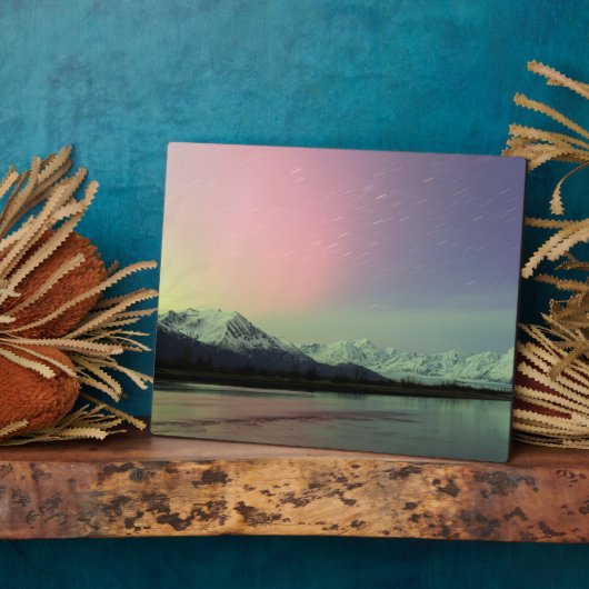 Delicate Aurora Fotoplatte (Seite)