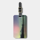 Delicate Aurora Gepäckanhänger (Vorderseite vertikal)