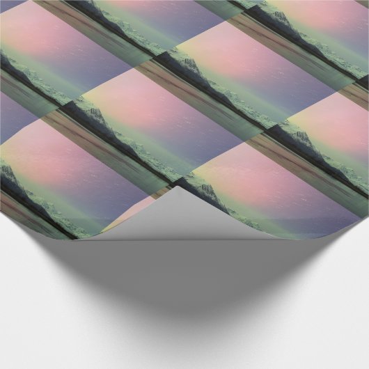 Delicate Aurora Geschenkpapier (Ecke)