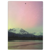 Delicate Aurora Klemmbrett (Rückseite)