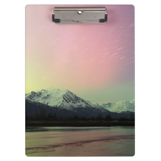 Delicate Aurora Klemmbrett (Vorderseite)