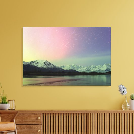 Delicate Aurora Leinwanddruck (Insitu (Wohnzimmer))
