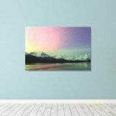 Delicate Aurora Leinwanddruck (Insitu (Holzboden))