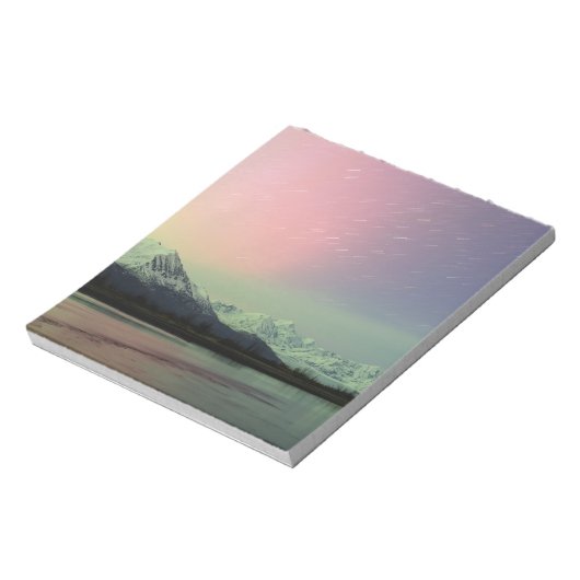 Delicate Aurora Notizblock (Rotiert)
