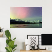 Delicate Aurora Poster (Heimbüro)