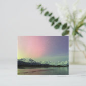 Delicate Aurora Postkarte (Stehend Vorderseite)