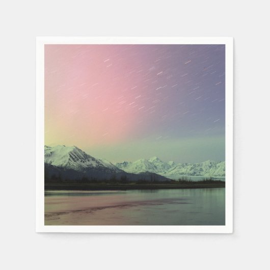 Delicate Aurora Serviette (Vorderseite)