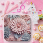 Delicate Bloom Pappteller (Party)