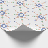 Delicate Blush Patterns Julia Dreams Geschenkpapier (Ecke)