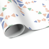 Delicate Blush Patterns Julia Dreams Geschenkpapier (Rolleneckpunkt)